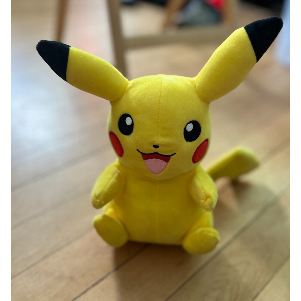 Pokemon Official and Premium Quality Pikachu Plush - Adorable, Ultra-Soft 8''